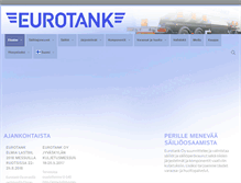 Tablet Screenshot of eurotank.fi